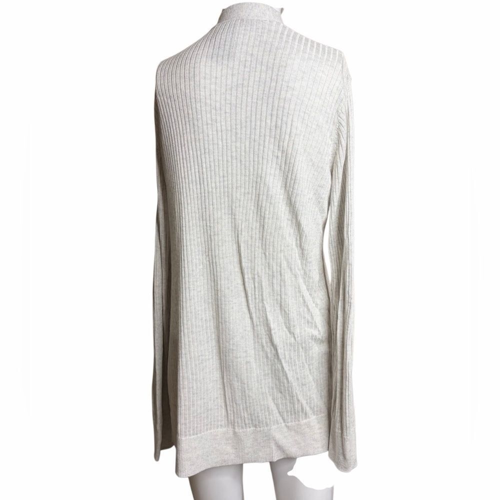 Matty M Grey Open Front Cardigan Large - Picture 2 of 2
